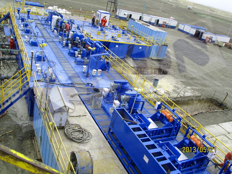 Циркуляционная система контроля содержания твёрдых фаз