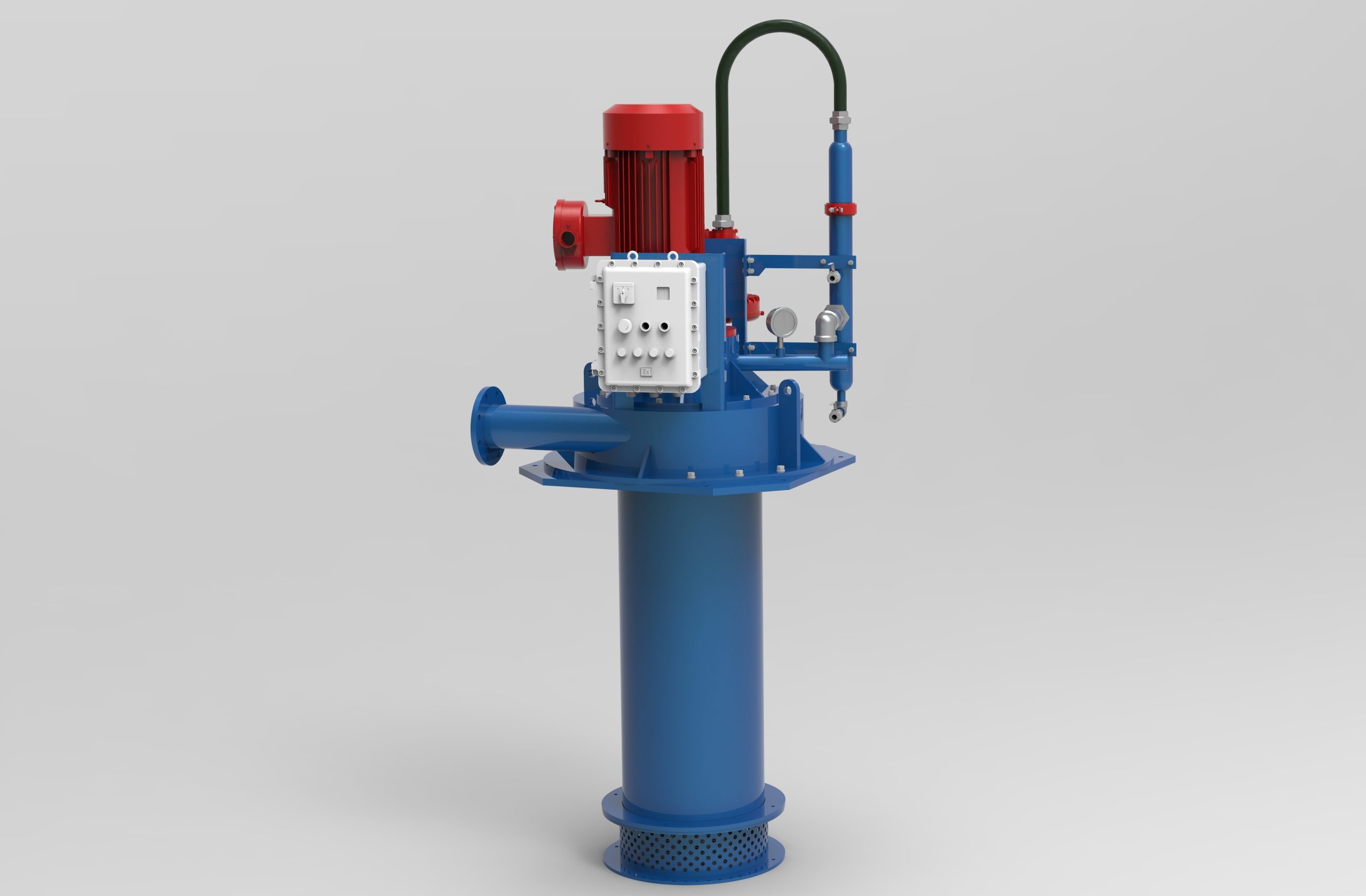 Вертикальный дегазатор