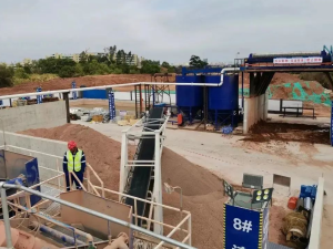 Обработка шлама от щитовой проходки