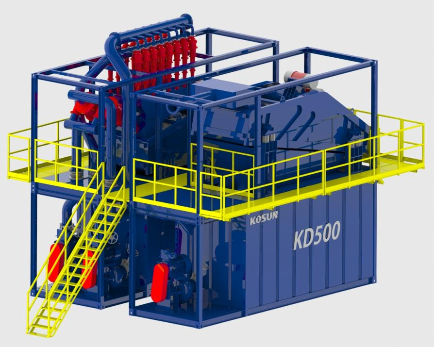 Система разделения бурового раствора модели KD-500