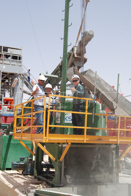 Cuttings Drying Effect After Treatment